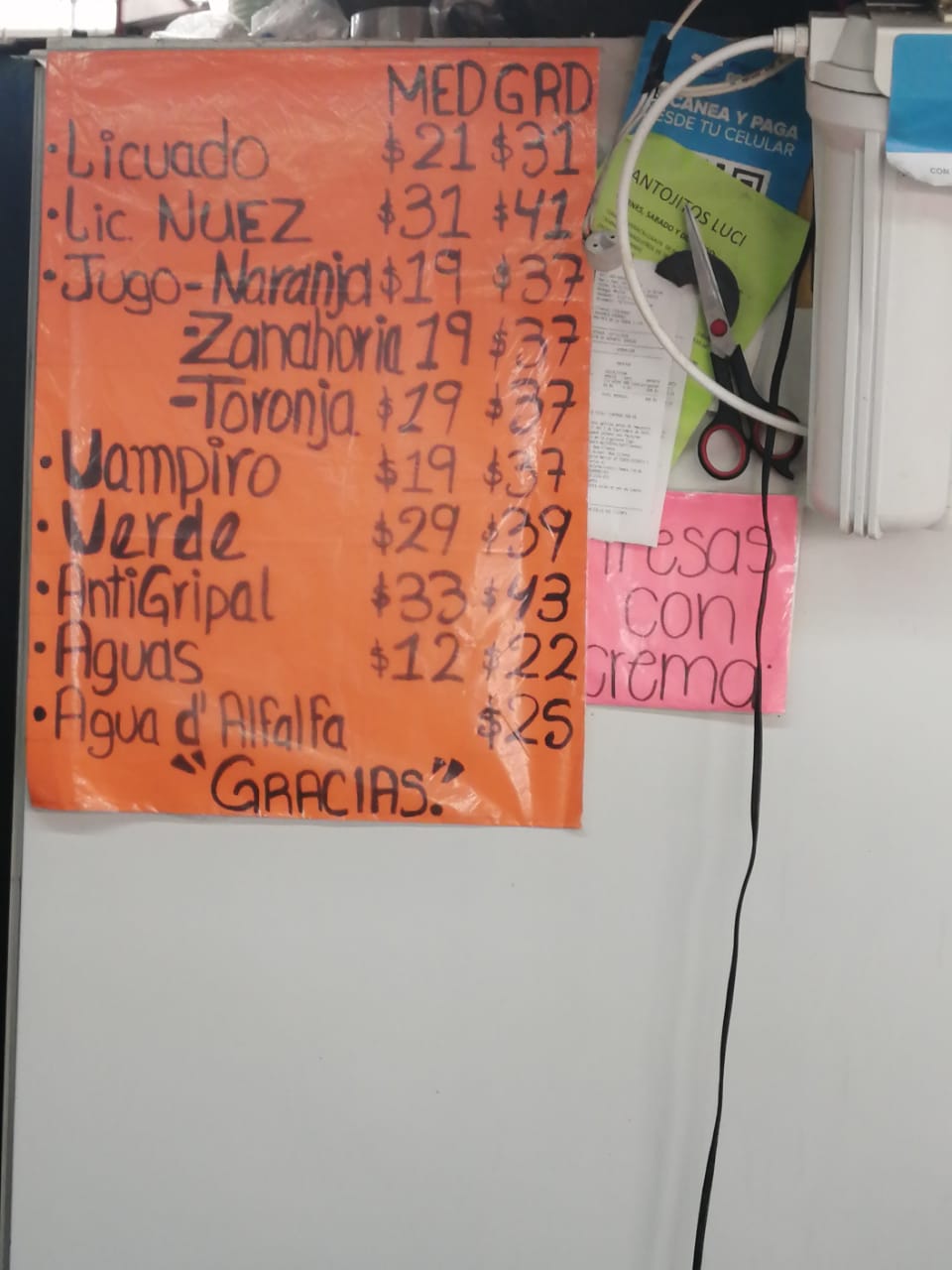 Mercado Martínez de la Torre - Juguería Areli